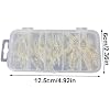 Soft Lures, 30PCS Shrimp Baits with Hook & Storage Box Realistic Swimbaits for Bass Trout Saltwater Freshwater