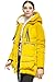 Orolay Women's Thickened Down Jacket Yellow Large