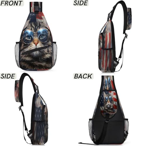Sling Bag unisex para viaje y senderismo 5.7L miniatura 6