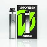Vaporesso XROS 3 Pod System Kit – Compact Vape Device with 1000mAh Battery, Adjustable Airflow, 2ml Pod Capacity – Ideal for MTL & RDL Vaping No Nicotine