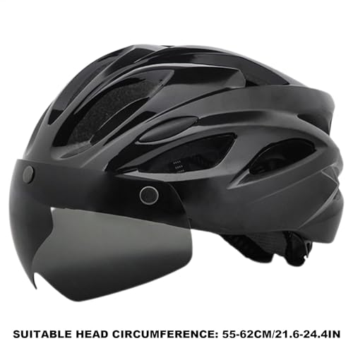 Casque respirant et réglable avec éclairage LED rechargeable USB