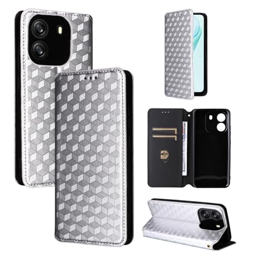 For Blackview Wave8/Wave8C/OSCAL Flat2C/OSCAL Flat2 ケース 手帳型 カバー 財布型 皮革磁性 カバー 耐衝撃 全面保護 カード収納 レ着 ザー カバー カードポケット 手作り スタンド機能付き マグネット