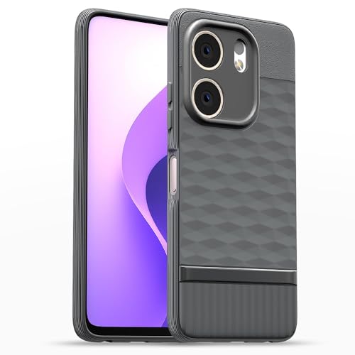Image of Shockproof Case for Oppo A5x 4G / A5x 5G | Full Camera Protection | TPU Flexible Back Cover for Oppo A5x 4G / A5x 5G (Graphite Grey)