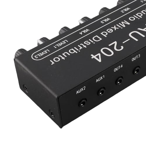 Boîtier de séparation audio stéréo anti-distorsion pour booster le volume de plusieurs casques