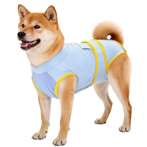 Manga para perros postoperatoria protectora de heridas y codos 2