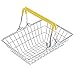 STOBOK Mini Metalowe Kosze Zakupy Miniaturowe Koszyk Spożywczy Grocery Zakupy Odtwórz Zabawki Mini Koszyk Model Dla Małych Dzieci Party Favors Kuchnia Udawaj Zagraj Zabawki