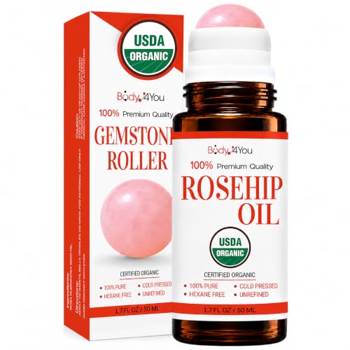 BodyJ4You Organic Rosehip Oil Roll On