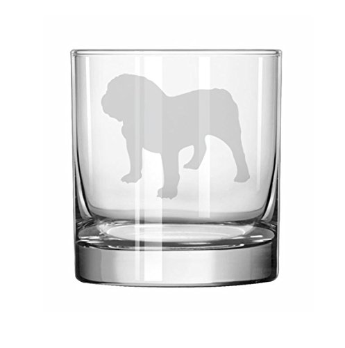 MIP11 oz Rocks Whiskey Highball Glass Bulldog