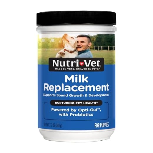 Nutri-Vet Milk Replacer For Puppies, Powdered Milk, Newborn Puppy Feeding, Dog Essentials, Dog Care, Veterinarian Recommended Dog Essentials, Whelping Supplies, Food Replacer, 12oz