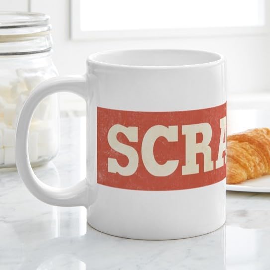CafePress Vintage Scrabble Logo 20 Oz Ceramic Mega Mug 20 oz Ceramic Coffee Mega Mug