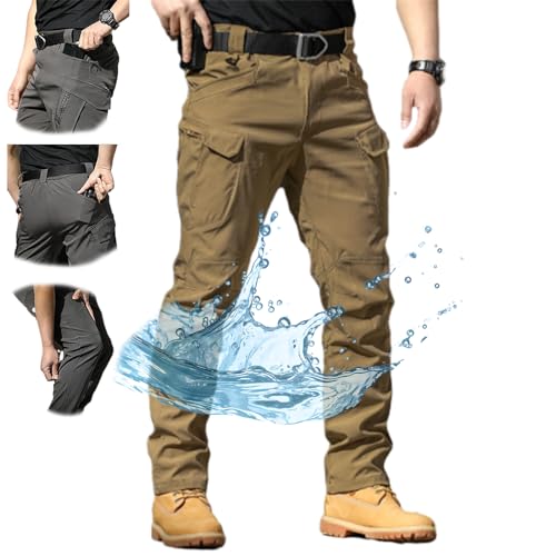 Flexcamo - Tactical Waterproof Pants, Flex Camo Cargo Pants for Men,Mens Cargo Pants Water