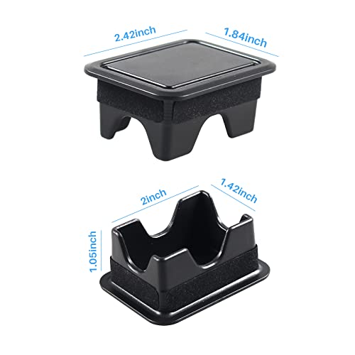 Poseng Stake Pocket Cover,Rear Truck Bed Rail Stake Odd Shaped Hole Plugs Compatible With Dodge Ram 1500 2019-2023 #TOP1