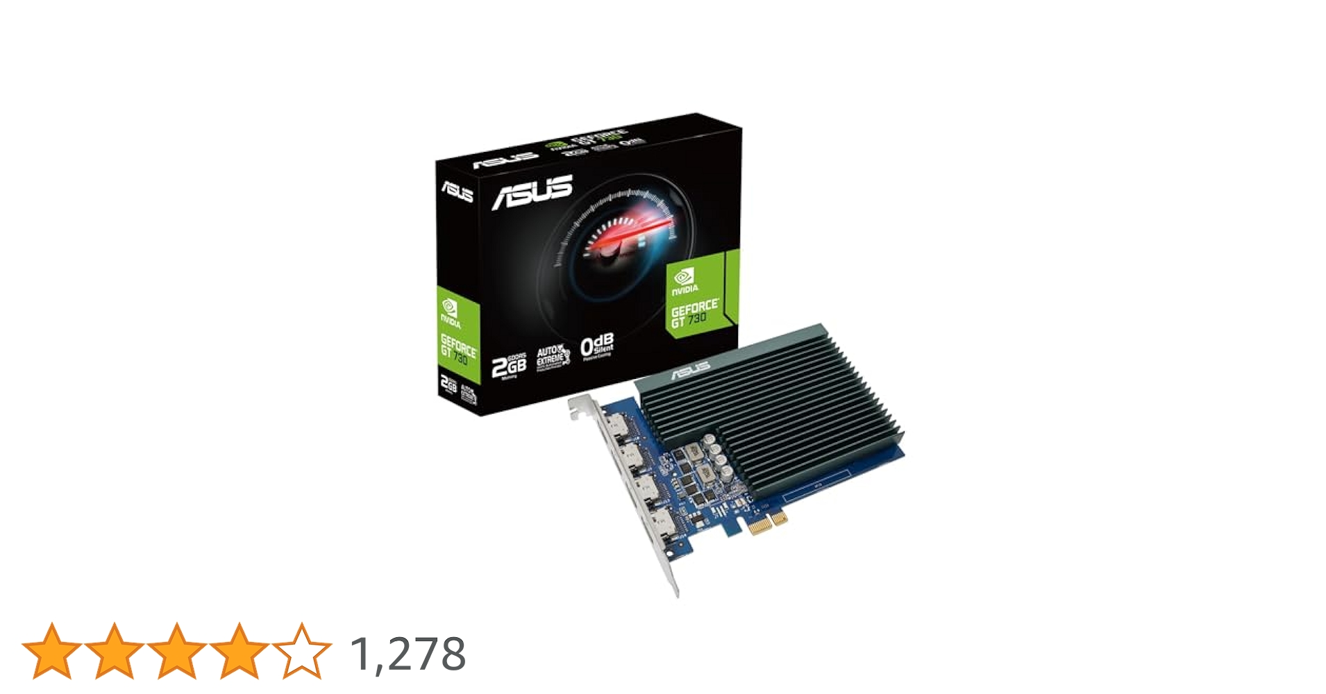 Amazon | ASUS NVIDIA GeForce GT730 ファンレスモデル 2GB