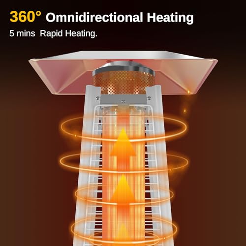 Eastoakpyramidpatioheater48000btuoutdoorheaterquartzglasstubepropaneheaterforcommercialresidentialtripleprotectionsystemwithwheels2024bronze Urban Country Home Decor East oak pyramid patio heater 48000 btu outdoor heater quartz glass tube propane heater for commercial residential triple protection system with wheels 2024 bronze urban country home decor