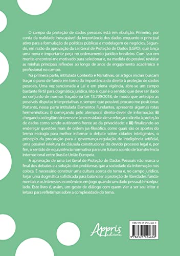 Proteção de Dados: Contexto, Narrativas e Elementos Fundantes