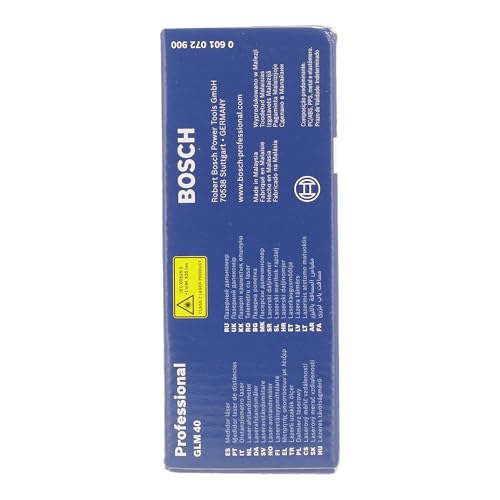 Bosch Trena Laser GLM 40 alcance 40m com bolsa protetora