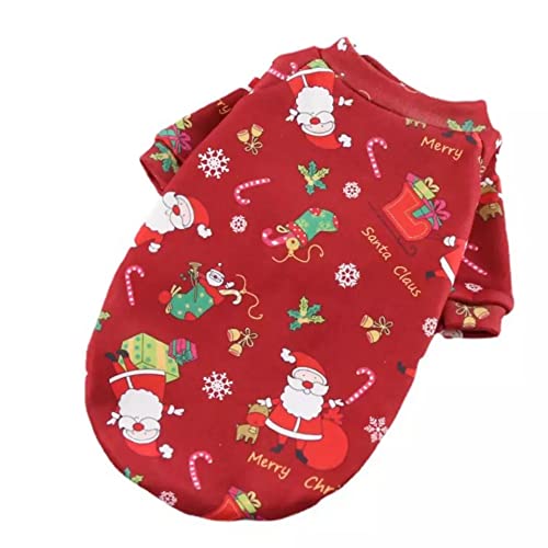 BUSHIKO Decorative Stunning Christmas Printed Winter Warm Dress| Fine Workmanship Fleece Pullover for Medium Size Dogs (Size: 3XL, Chest: 80cm, Back Length: 50cm) (B09MJLLPRW) Amazon Price History, Amazon Price Tracker
