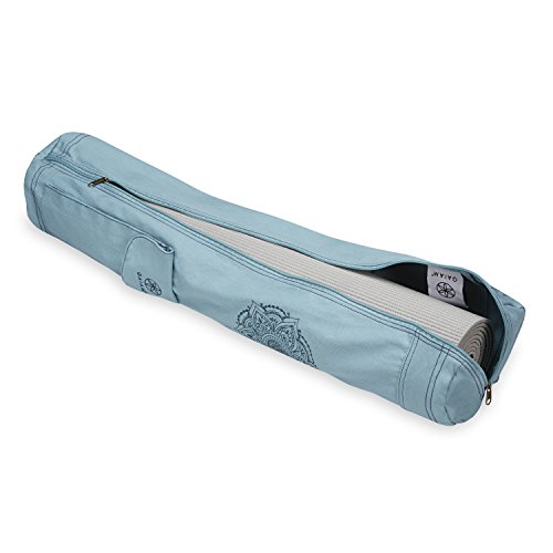 Gaiam Cargo Yoga Mat Bag, Full-Zipper Yoga Mat Carrier with Adjustable Strap, Front & Exterior Phone Pocket with Earbuds Slit, Stylish & Functional Fitness Mat Holder for Women & Men by Gaiam - Image 2