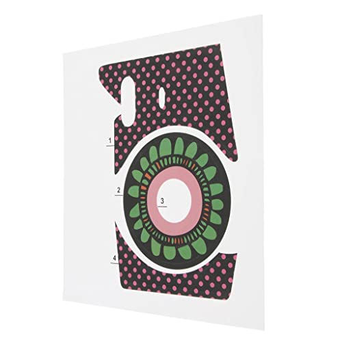 CLUB BOLLYWOOD Personality Camera Sun Flower Decoration Sticker for Fuji Mini 8/8+/9 Black Cameras & Photo | Camera & Photo Accessories | Cases, Bags & Covers