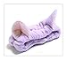 Produktbild 1 StüCke Mikrofaser StirnbäNder Gesichtsverfassung Stirnband Kosmetische Katze Ohren Haare Waschen Spa Yoga Sport Dusche Einstellbare Elastische Haarband FüR MäDchen Und Frauen