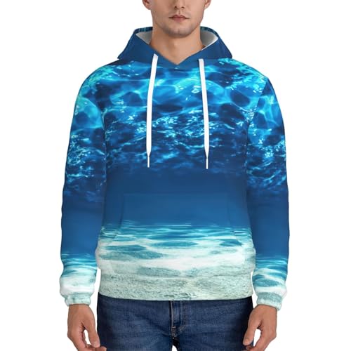 Sweat à capuche homme en polyester pour éviter les pulls déformés