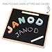 Janod Sweet Cocoon Wooden Alphabet Learning Puzzle with ABC Letters and Chalkboard - Ages 2+ - J04412