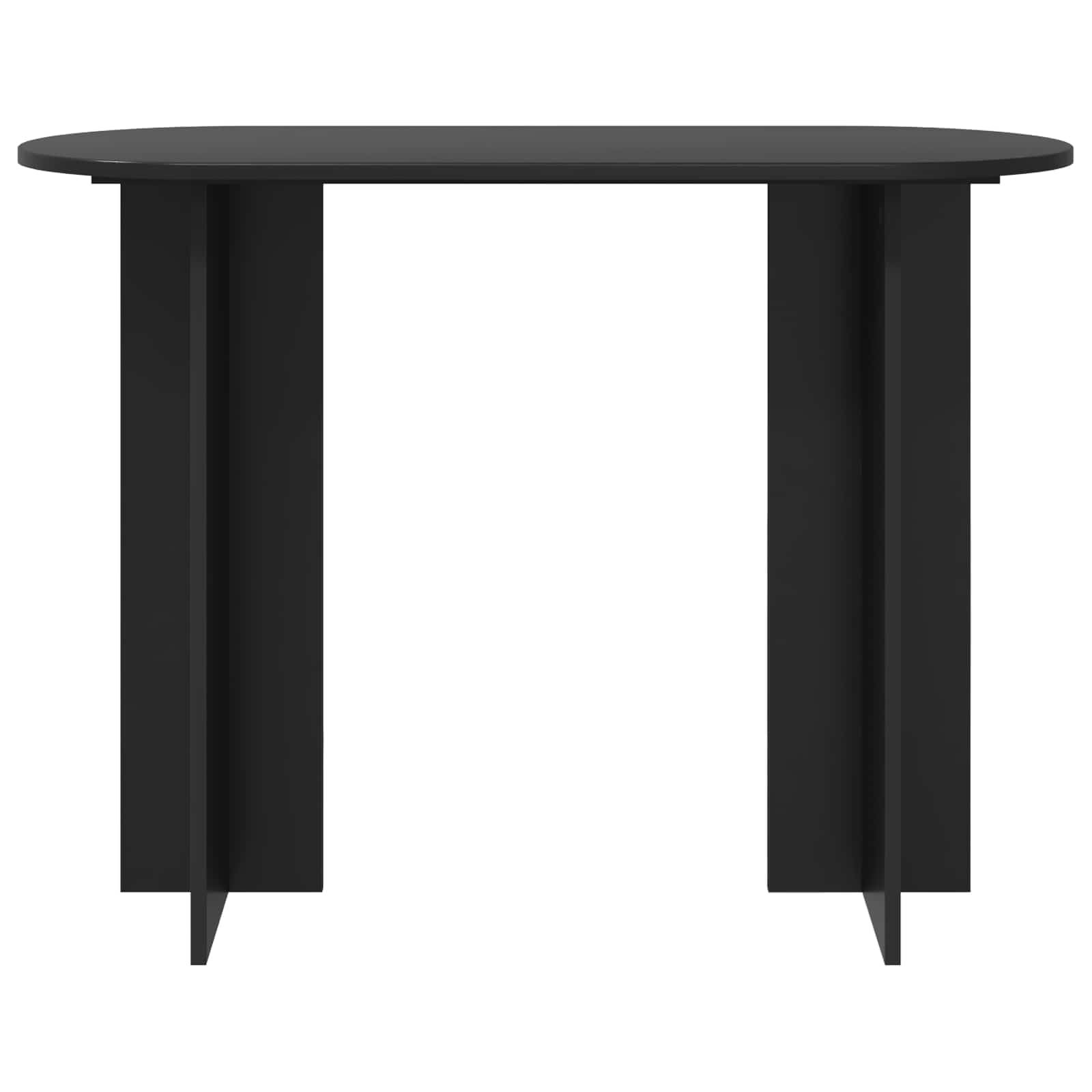 Générique Tavolo consolle in legno d'ingegneria, 100 x 39,5 x 75 cm | Design moderno, finitura rovere nero, superficie robusta, facile da pulire, per soggiorno, ingresso corridoio