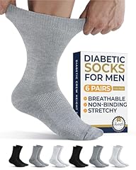 2 Black / 2 White / 2 Gray - 6 Pairs