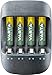 Varta 57680 szara ładowarka do akumulatorów wewnętrznych 57680, AC, 100-240 V, 4 szt. , niklowo-metalowo-wodorkowa (NiMH), AAA, 1,5 h