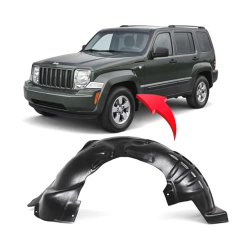 Image of FitParts Compatible with Jeep Liberty 2008-2012 Front Left Fender Liner