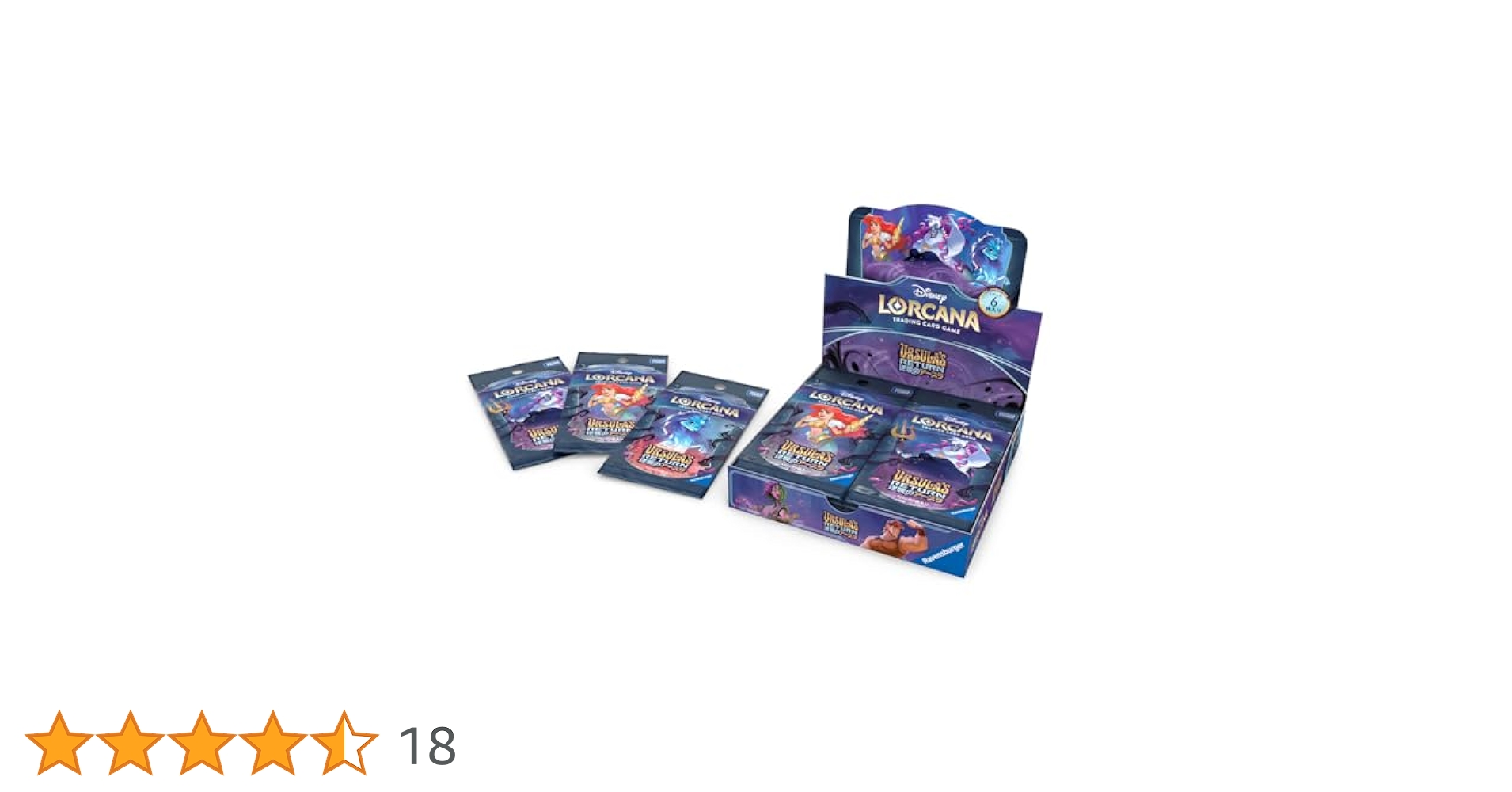 ディズニー ロルカナ 逆襲のアースラ 1カートン Amazon.co.jp: 【1カートン】ディ ズニー・ロルカナ・TCG 日本語