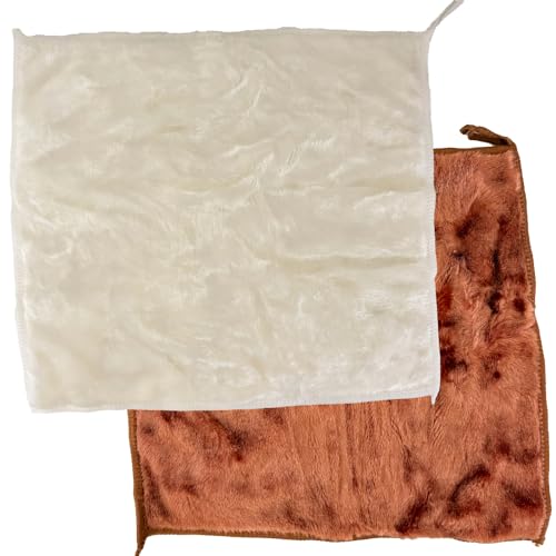 雑巾 マイクロファイバー 雑巾ワイパー 雑巾モップ 掃除クロス 布巾 ふきん 油汚れ レンジ キッチン 台所 キッチンクロス キッチンタオル(??2色セット2(白、茶), Lサイズ約28*26cm)