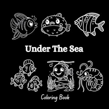 Paperback Under The Sea Coloring Book