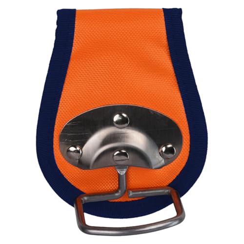 Soporte para martillos: funda portátil montada en la cintura, portaherramientas de tela Oxford de acero inoxidable resistente, organizador de trabillas para cinturón | Soporte resistente para martillo