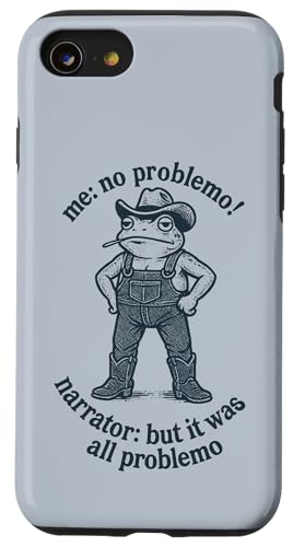 Western Frog Meme Me No Problem i[^[ JE{[C X}zP[X iPhone SE (2020) / 7 / 8 p