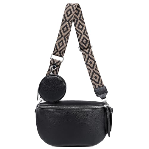 Produktbild von Bauchtasche Für Herren Und Damen, Crossbody-Bauchtasche Mit
