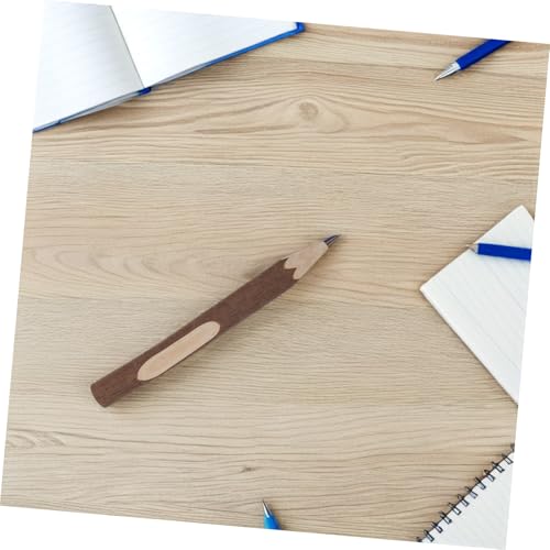 Lápices de madera natural UPKOCH 10 piezas 13 cm miniatura 5