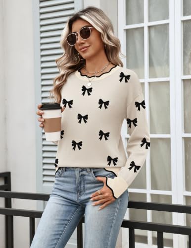 Zeagoo Fall Clothes 2026 Fall Casual Loose Fit Pullover Sweaters for Women - image 5