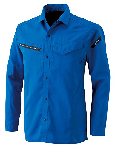TS DESIGN(ティーエスデザイン) AIR ACTIVEロングスリーブシャツ オールシーズン用 8105 41 ロイヤルブルー 6L