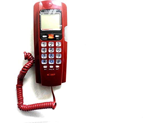 Vepson KX-T555CID Corded Phone (Red)