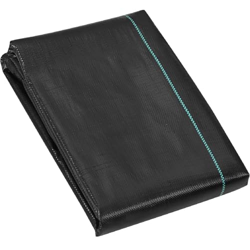 Malla Antihierbas 2 x 5 m,Tela Geotextil para Control de Maleza,Malla Anti Malas Hierbas Y Maleza,Tela para Control de Maleza para Huerto para Jardín Huerto Cesped