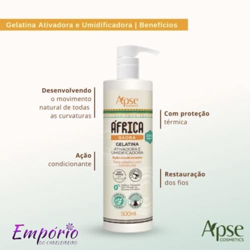 Apse Africa Baobá Gelatina 500 ml