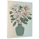 Installation flexible : le support en bois intégré ajoute de la stabilité, avec un crochet arrière permettant de l'accrocher au mur ou à poser debout, permettant un changement de style facile