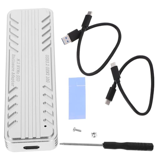 Caja externa para SSD NVMe USB-C de aleación de aluminio miniatura 1