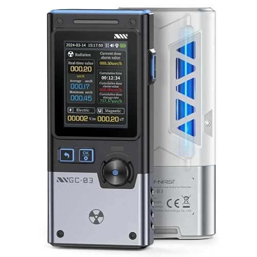 Détecteur de Rayonnement Électromagnétique GC-03 : appareil de mesure champ magnétique et ondes RF