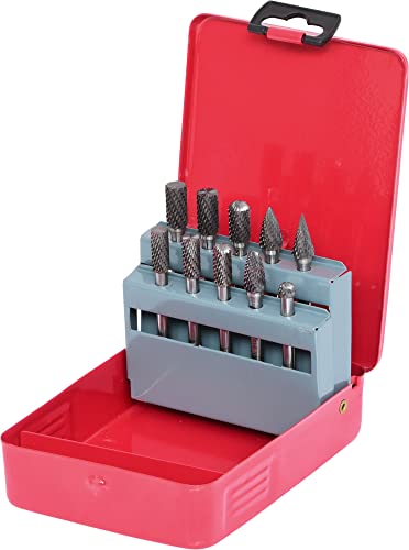Ks Tools 515.3210 Serie Frese Rotative In Carburo, 10 Pz