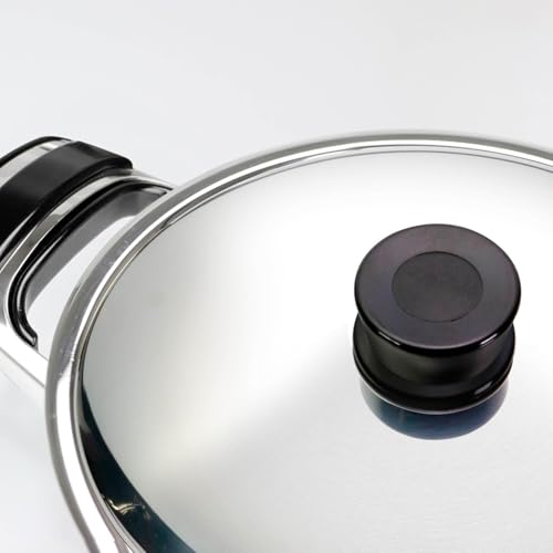 OPPAHA Pomelli Manopole Pentola Compatibili Imco al 100% Filettatura in Ottone e Bachelite Anti Scottatura Set 2 Pz