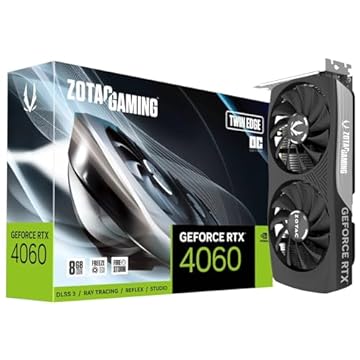 ZOTAC GAMING GEFORCE RTX 4060 8GB TWIN EDGE OC – ZT-D40600H-10M
