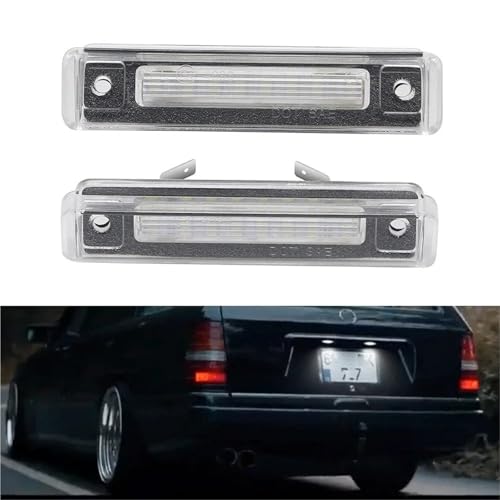 Luces matrícula premium con tecnología LED para Benz Clase E W124 5