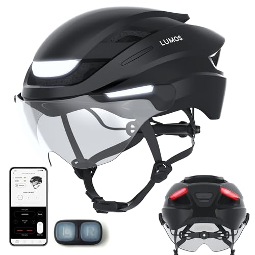 Lumos Ultra E-Bike Smart Helmet | NTA 8776 Certified | Front & Re...